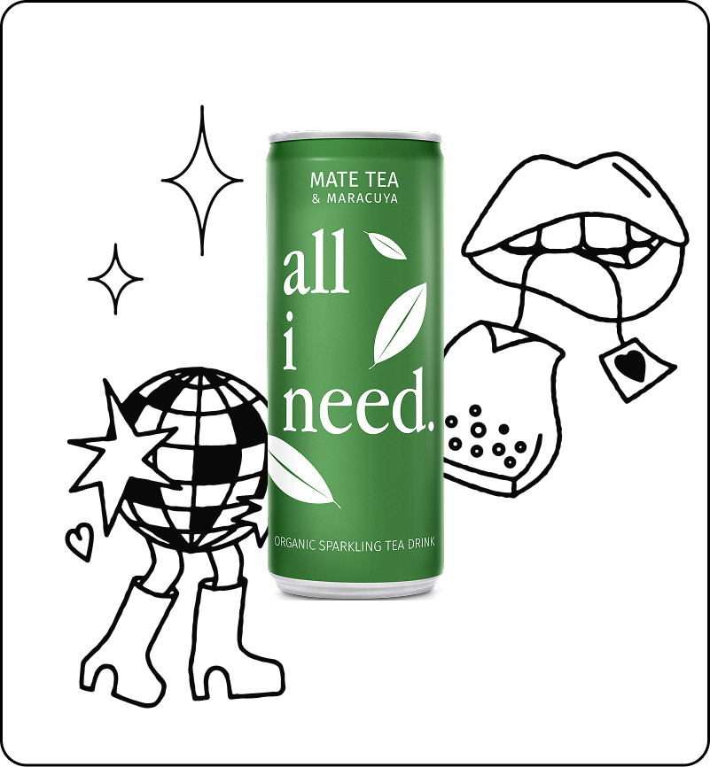 Mate Tea Black & White